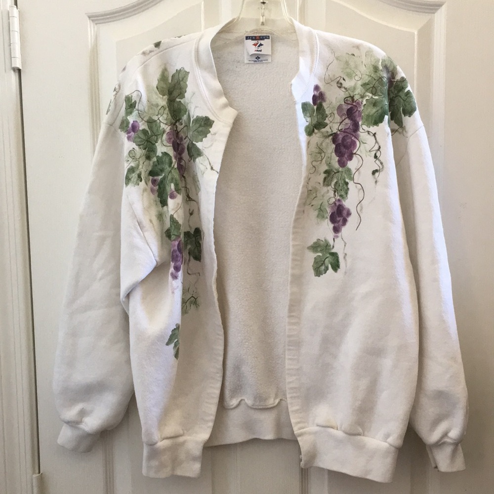 FINAL MARKDOWN Jerzees open front sweatshirt large